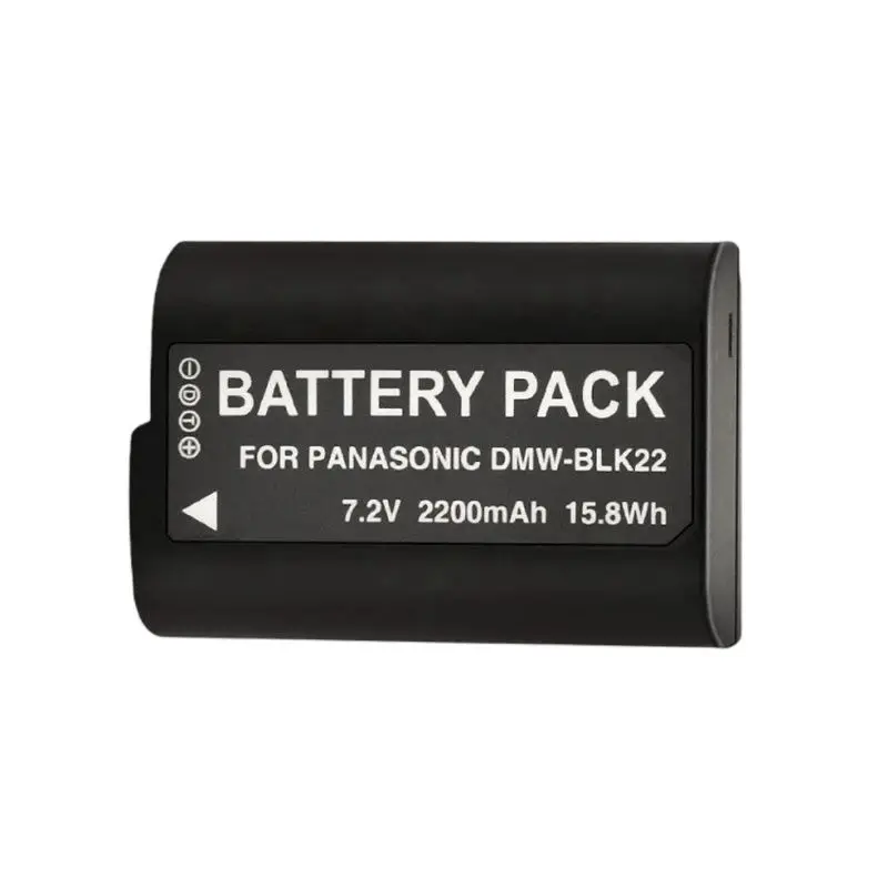 Аккумуляторная литиевая батарея для камеры DMW-BLK22 S5K GH6 GH5 II S5II GH5M2