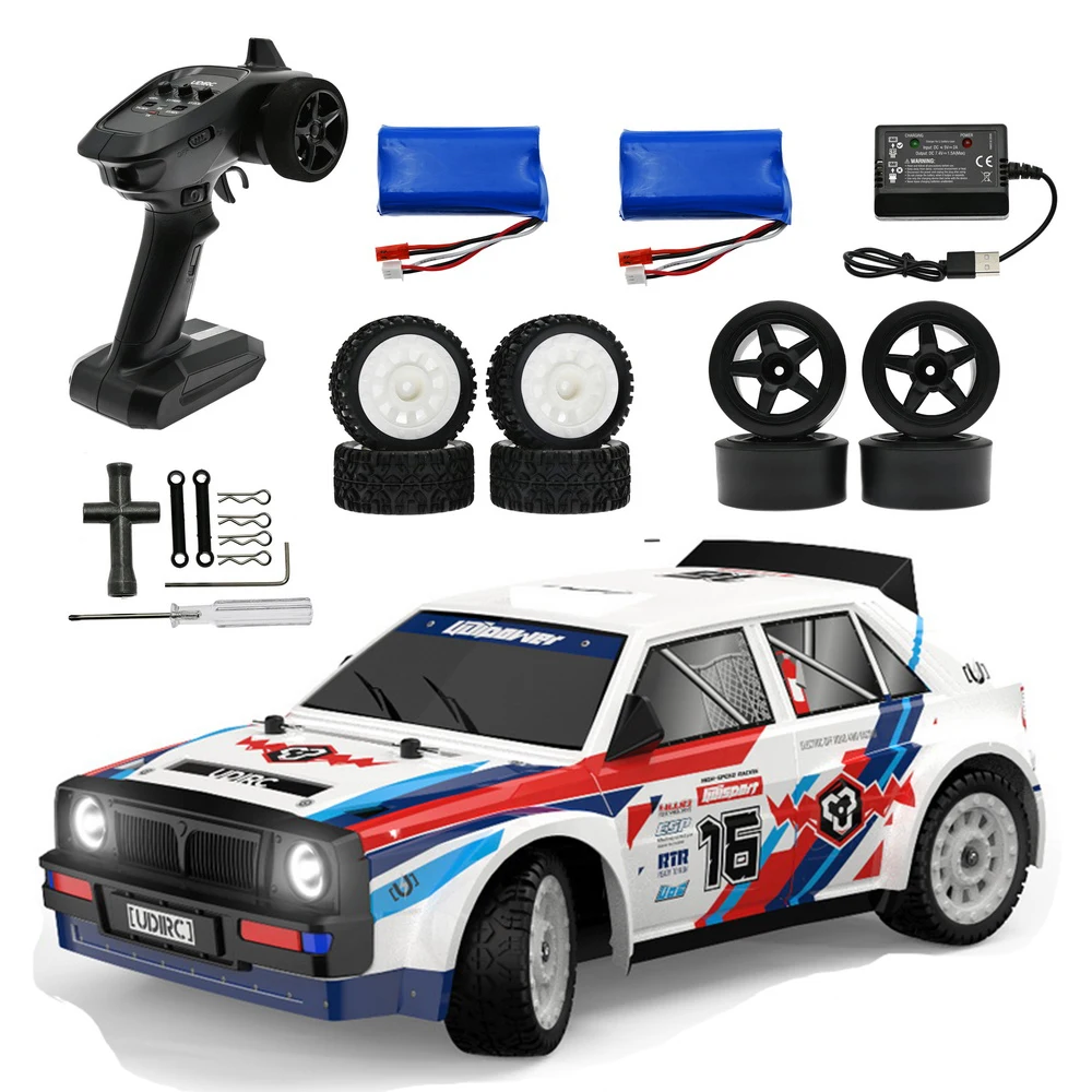 

1:16 Pro1604 2.4G 4WD RC High Speed Racing Car Brushless Rally Vehicle Road Stunt Car Radio Control Model Gifts Toys