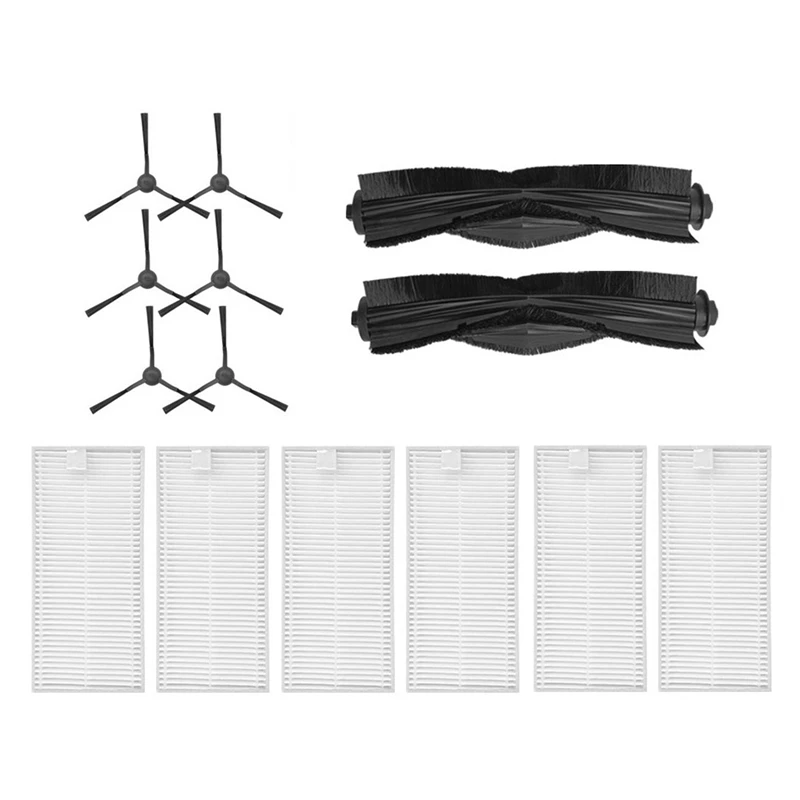 Для Eureka J20/Midea W20/W20 Pro запасные части аксессуары фильтр основная боковая щетка