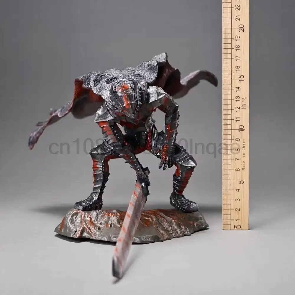 Swordwind Saga Berserker Warrior Фигурка Gus Elden Ring Capes Модель Игрушки 18 См ПВХ Коллекционная
