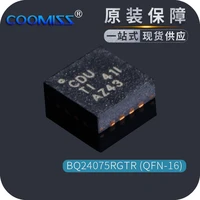 original chip bq24075rgtr screen printed cdu qfn 16 battery management ic