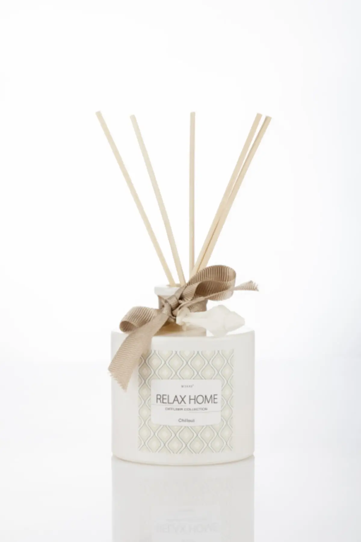 

200 Cc white rose bamboo bar room scent candle, oil lamp & fragrance home decoration furniture