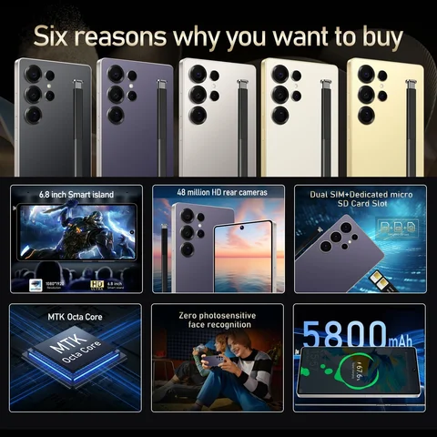 Смартфон fuffi S24 Pro, 8/128ГБ, 8/256ГБ, 12/512ГБ