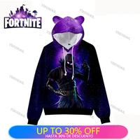 new 3d fortnite hoodie sweatshirt gaming anime printed clothes adult child streetwear spring autumn sweatwer top for girls