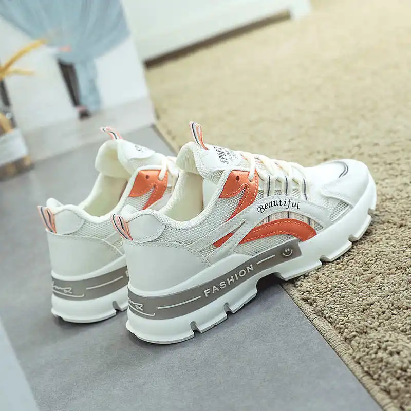

Basckets Women Sport Sneakers Female Tennis Walking Running Shoes Women Women's Sports Sneakers Elastic Laces Sneakers Tennis