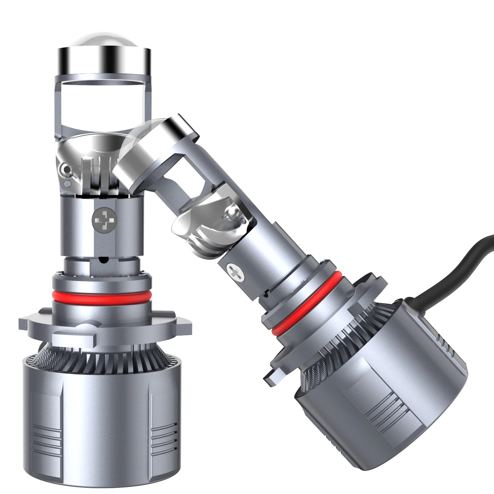 Светодиодная лампа для автомобильных фар Canbus No Error 15800LM Объектив проектора CSP CHIP HB3