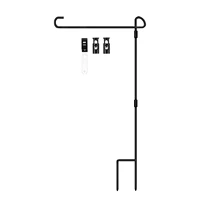 iron stand for garden flag garden flag stand metal powder coated weather proof paint hangings plants iron flag pole shepherd