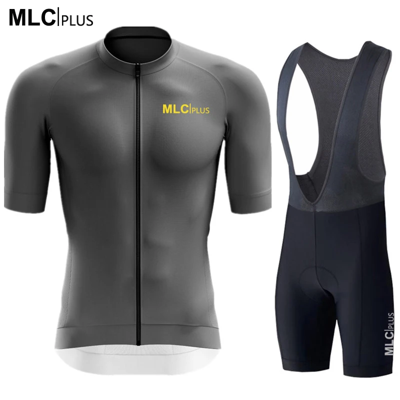 

Велосипедный комплект из Джерси с коротким рукавом, комплект одежды для велоспорта Tour De MLC IPLUS, дорожный велосипедный костюм, велосипедные ш...