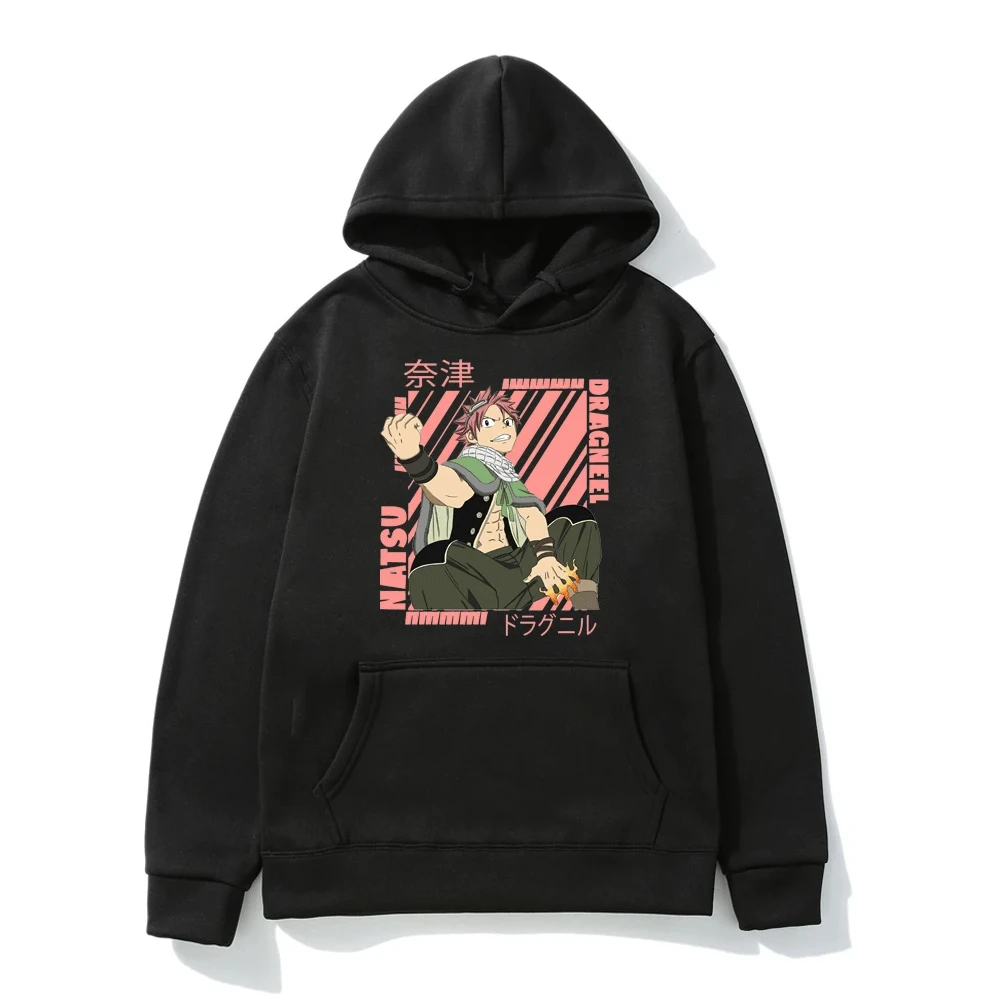 Fairy Tail Hoodie Japanese Anime Printed Sweatshirts Streetwear Hip Hop Pullover Casual Long Sleeve Hoodies for Men's Women's
