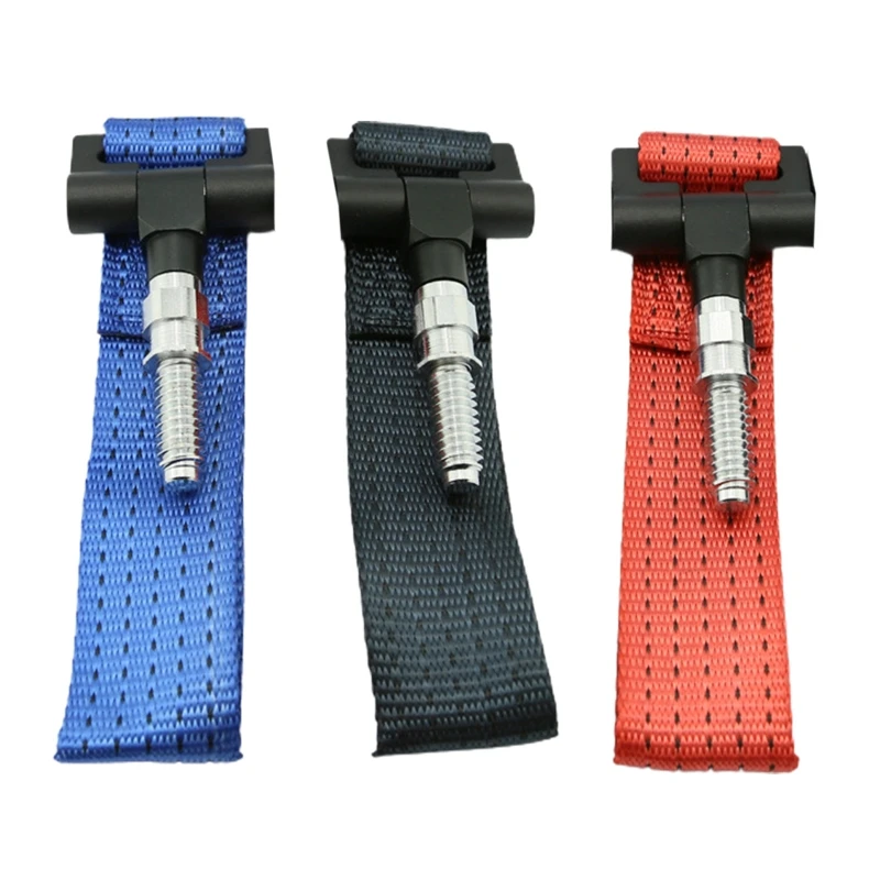 

High Quality Racing Car Tow Strap/tow Ropes/Hook/Towing Bars Screw on Tow Rope