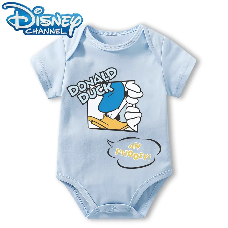 Детский комбинезон с коротким рукавом на возраст от 0 до 12 месяцев