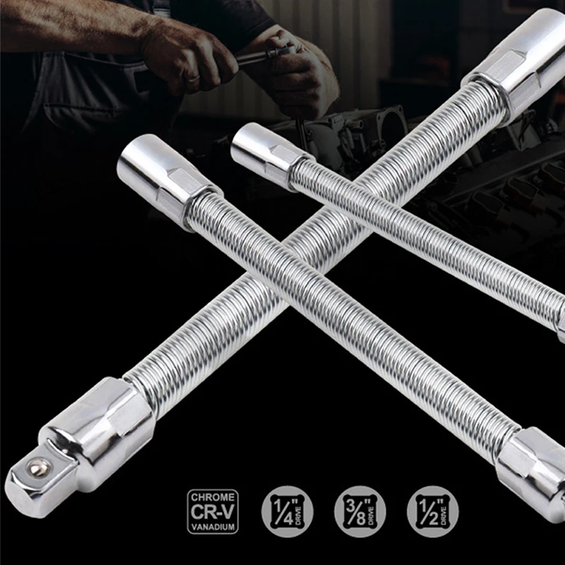 1/4 3/8 1/2 Привод Гибкая Соединительная Головка Для Гайковерта Высокого Крутящего Момента