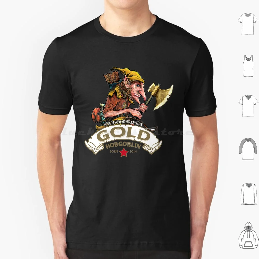 Золотая Футболка Hobgoblin для мужчин женщин детей 6Xl пивоварня Ipa хмель лагер Ale
