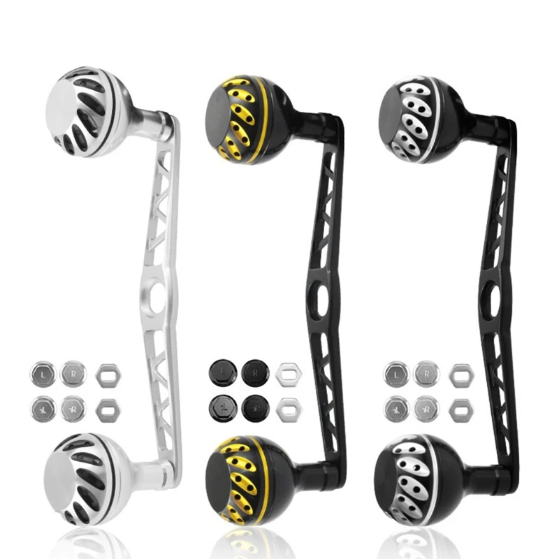 

Ручка рыболовной катушки, левая и правая, кривошип рыболовной катушки, противоскользящий рокер для троллинговой катушки с для