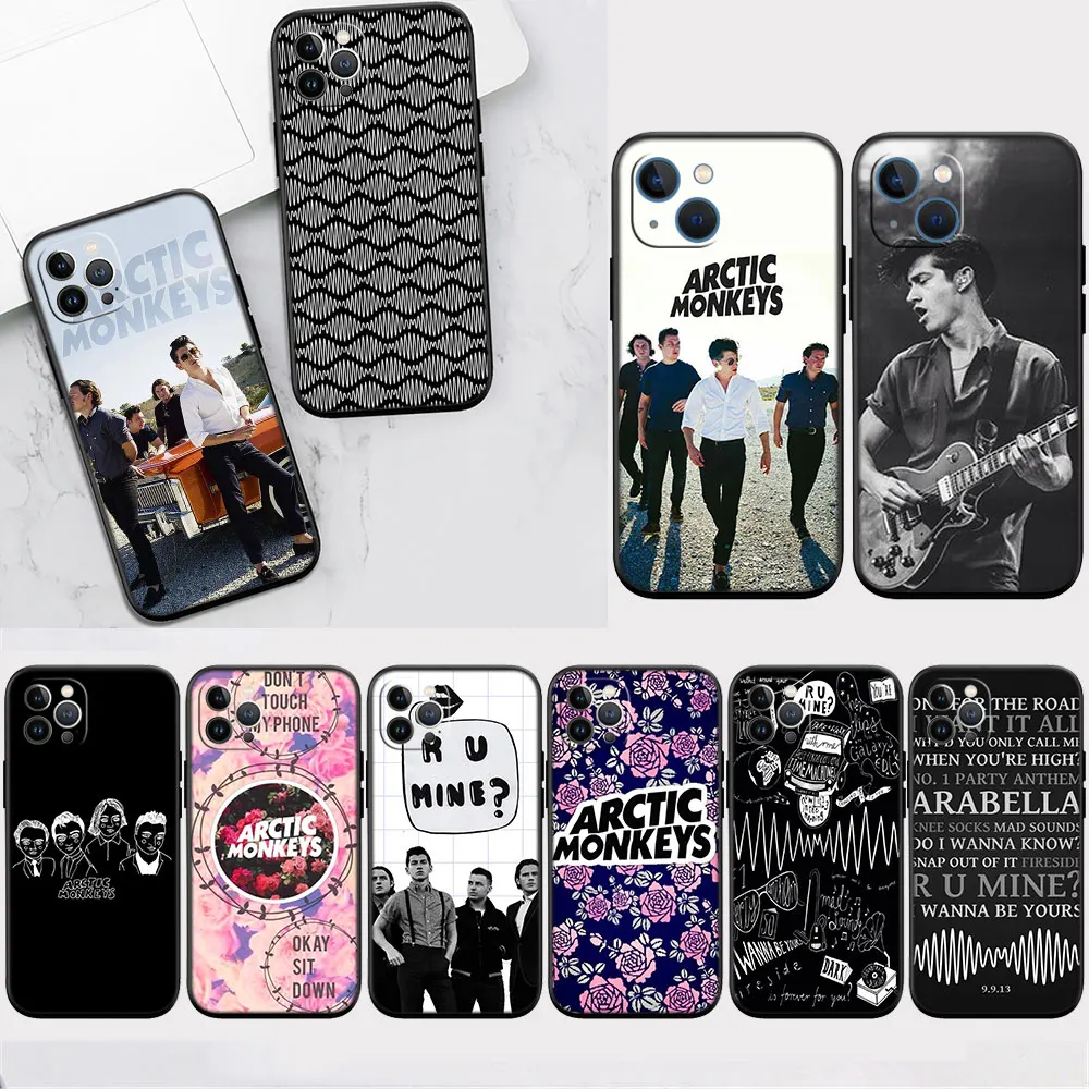 A-ARCTICS Art M-MONKEYS Phone Case for OPPO F3 F5 F7 F9 F11 F17 F19 Pro Plus A9 A54S A57 A95 A94 A93 A74