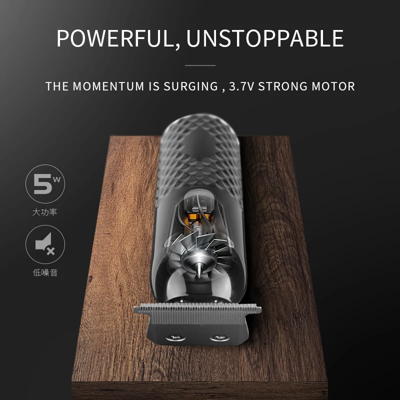 Kemei профессиональный триммер для волос с Т-образным лезвием и бородой