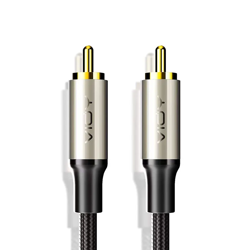 

Coaxial Digital Audio Cable Subwoofer Cable RCA Male To Male HiFi 5.1 SPDIF Stereo Coaxial Audio Cord for Home Theater HD TV Amp