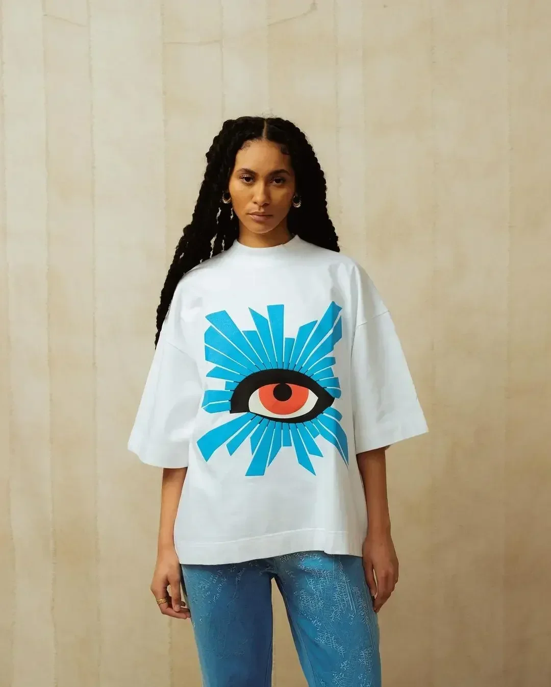 Y2K Hip Hop Spirit футболка Мужская Harajuku Street Eye Printed Super футболка Новый скейтборд Повседневная уличная одежда с короткими рукавами y2k top (art.: 3920cbcb4cd73) - 3920cbcb4cd73