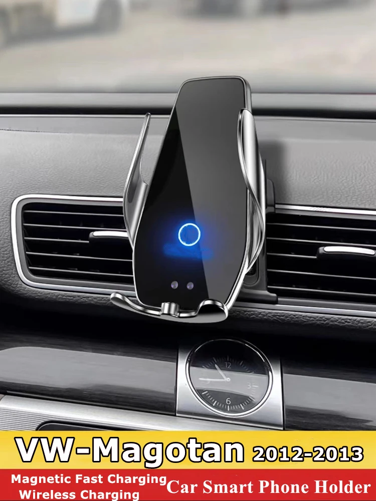

For 2010-2013 Volkswagen CC Phone Holder Wireless Charger Car Mobile Phones Mount Navigation Bracket GPS Support