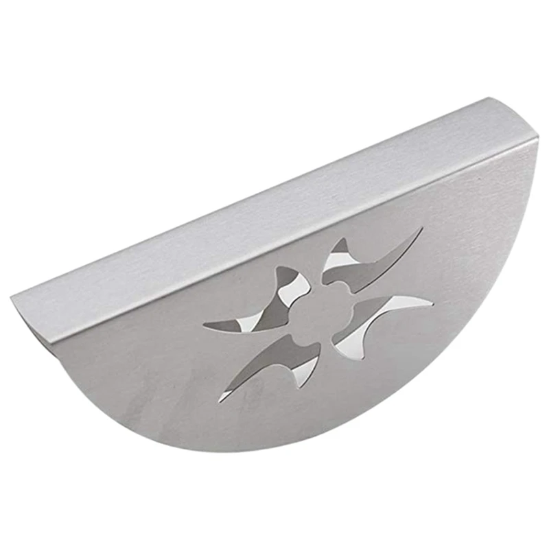 

3X креативный держатель для бумажных полотенец, держатель для салфеток из нержавеющей стали, органайзер в форме вентилятора, контейнер