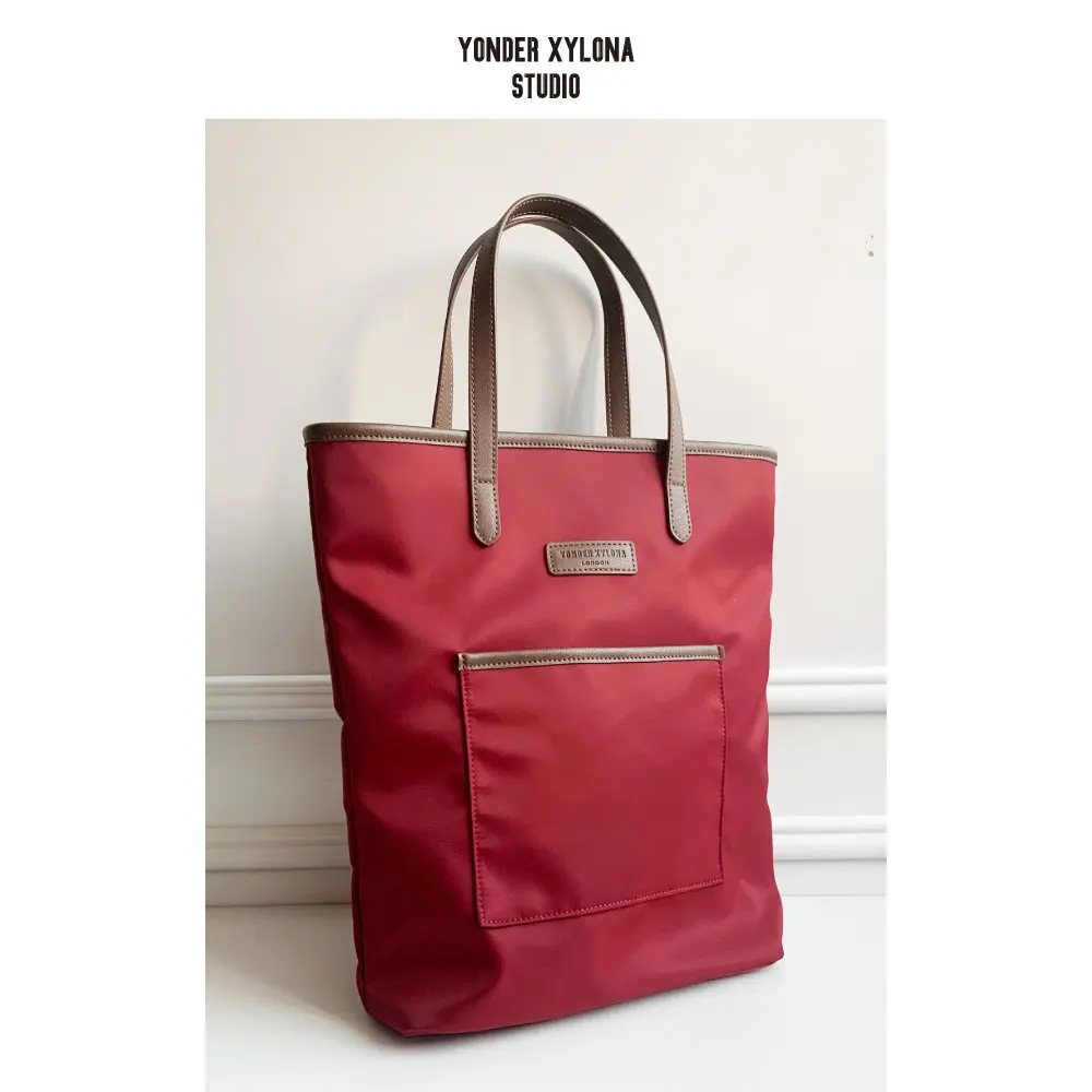 

Fashion Nylon Tote Bag Handbag Waterproof Material Top-Handle Bag Ladies Bag Luxury Designer Brand Shoulder Female Large Storage