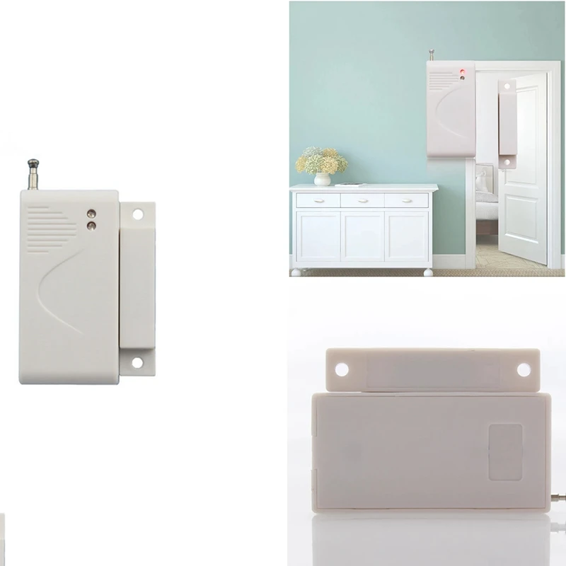 433MHZ Wireless Door Sensor Magnetic Contact Detector Security Alarm Window For WIFI