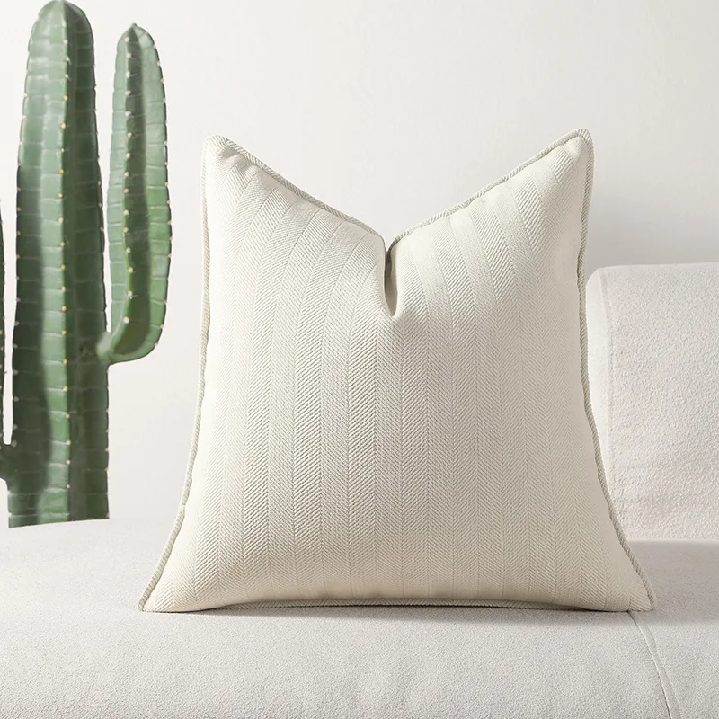 

Чехол для диванной подушки синель геометрический