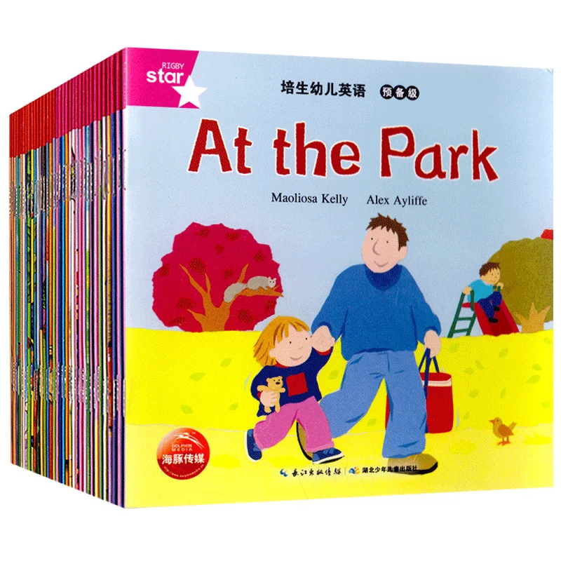 

35 шт., детские книги, Обучающие, для детей от двух до шести лет, английская цветная книга с картинками для раннего детства, базовая история для чтения