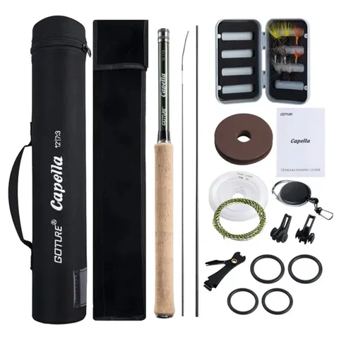 Goture Телескопическая удочка Tenkara 12 футов