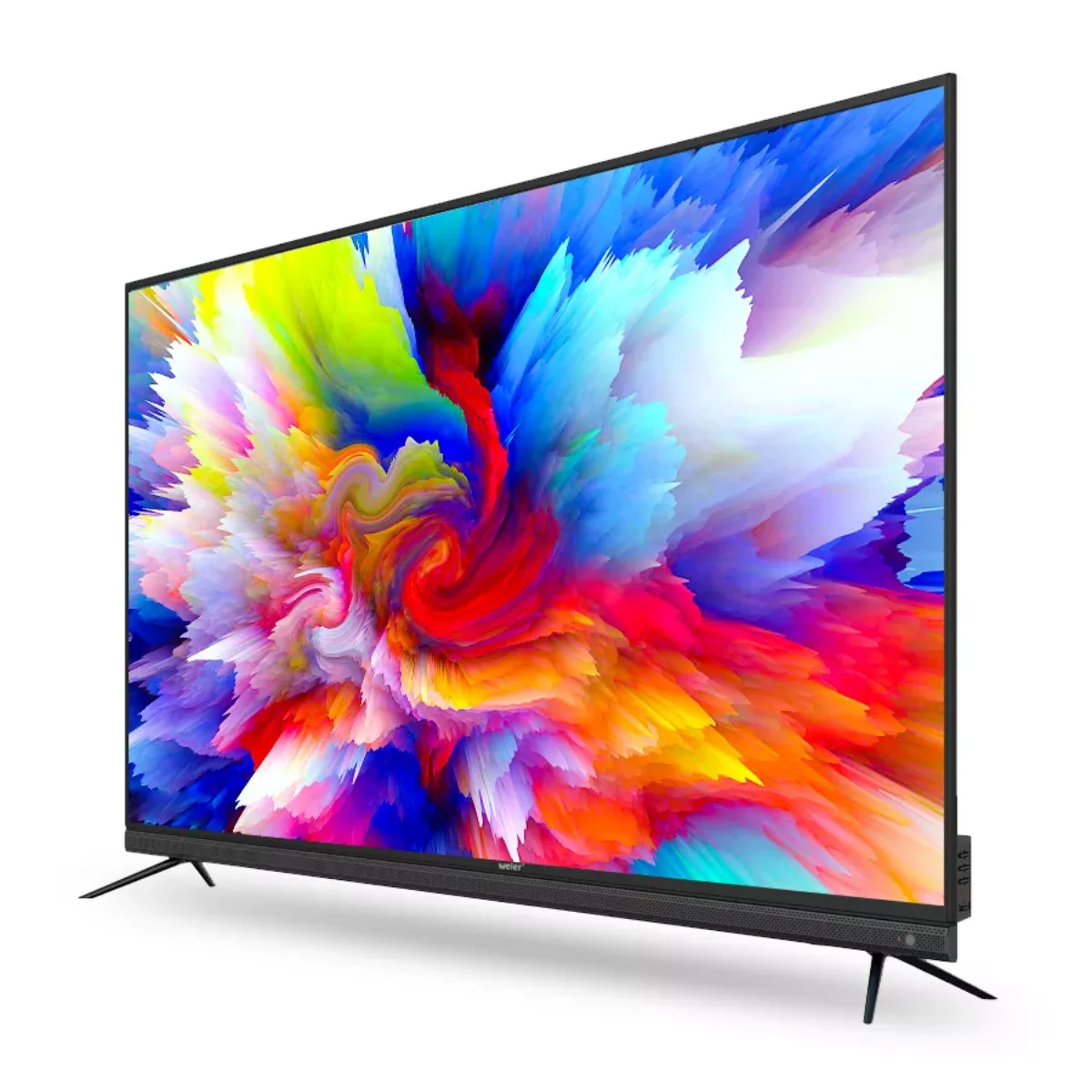 WEIER A6L series 4k ultra hd 55 65 inches TV original flat a