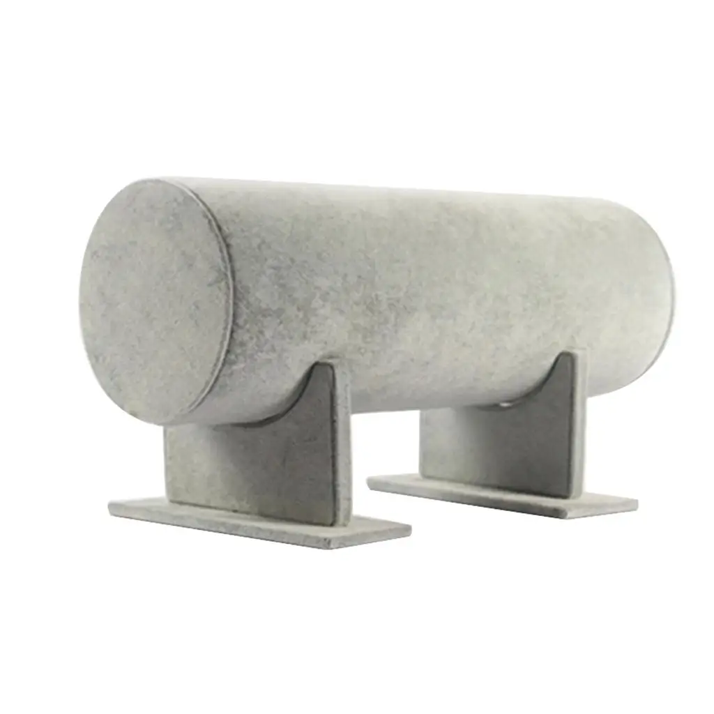 Т-образное украшение повязка на голову серый бархатный браслет-подставка для