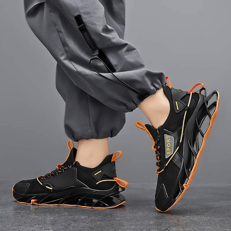 

Casual Shoes Men Breathable Sneakers Mesh Walking Male Outdoor Footwear Jogging Sport Shoes Training Hombre Shoes Big Size 39-45