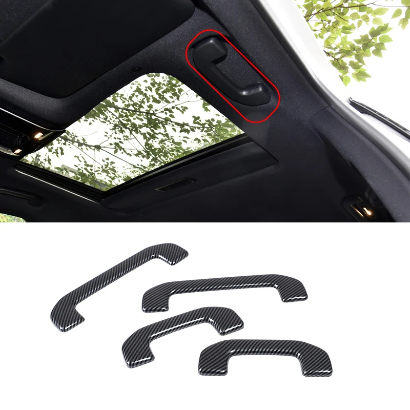 

For Mercedes Benz C Class W206 C200 C220 C260 C300 2022 ABS Roof Front Rear Handle Trim Cover Decoration Frame Car Accessories