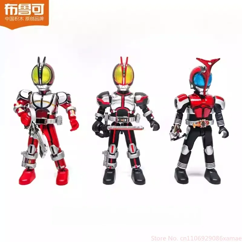 Фото В наличии Blokees Kamen Rider Galaxy Version V2 Blind Box Masked Rider, собранная подвижная фигурка, сборная игрушечная модель, идеальный подарок №2
