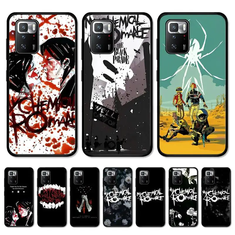 

My Chemical Romance Phone Case for Redmi 5 6 7 8 9 A 5plus K20 4X S2 GO 6 K30 pro