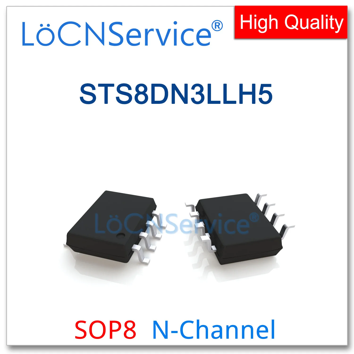 

LoCNService 50 шт. 500 шт. SOP8 STS8DN3LLH5 N-CHANNEL высокое качество STS