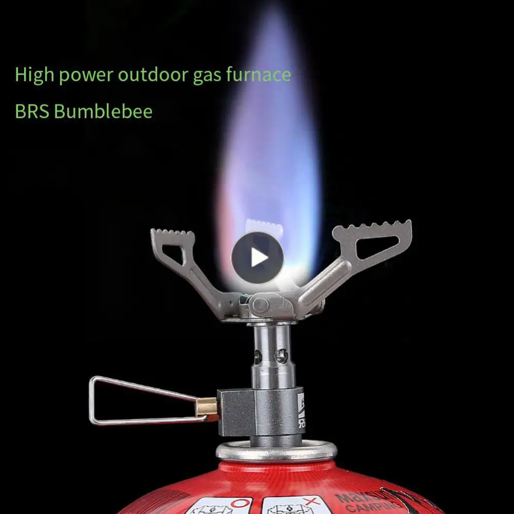 

High Heat Resistance Outdoor Gas Stove Ultra-light Picnic Cooking Utensils Good Corrosion Resistance Gas Furnace 1940w Foldable