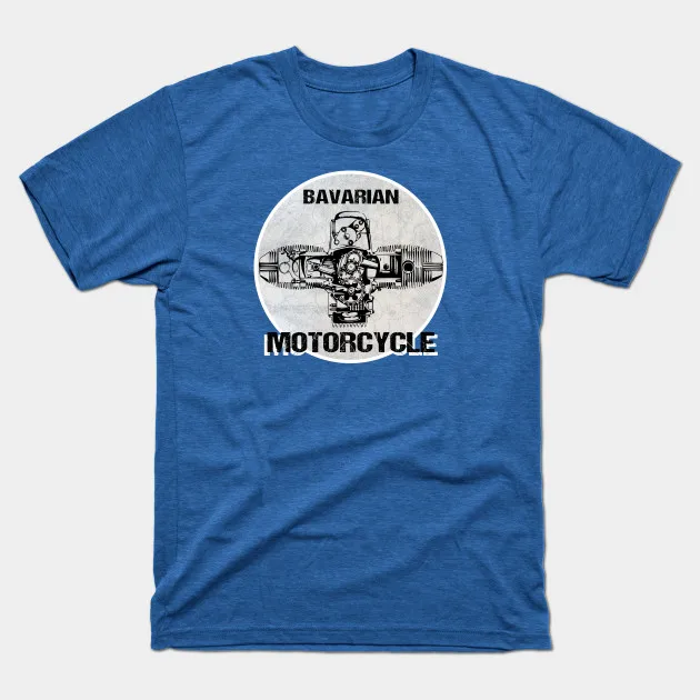 

Bavarian Motorcycle Boxermotor Germany T-Shirt print O neck sleeve male cotton Tees shirts