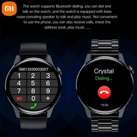 xiaomi smart watch cardio waterproof sport smartwatch fitness tracker weather display bluetooth call men woman for android ios