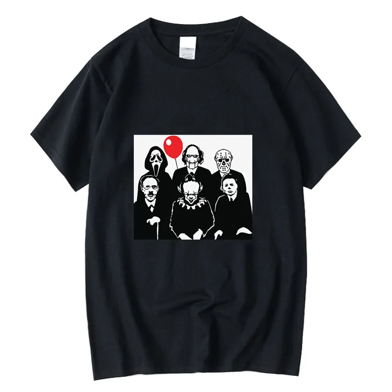 

XIN YI Men's high quality t-shirt 100% cotton funny friends print men T shirt loose summer T shirt o-neck men t-shirt tee shirts