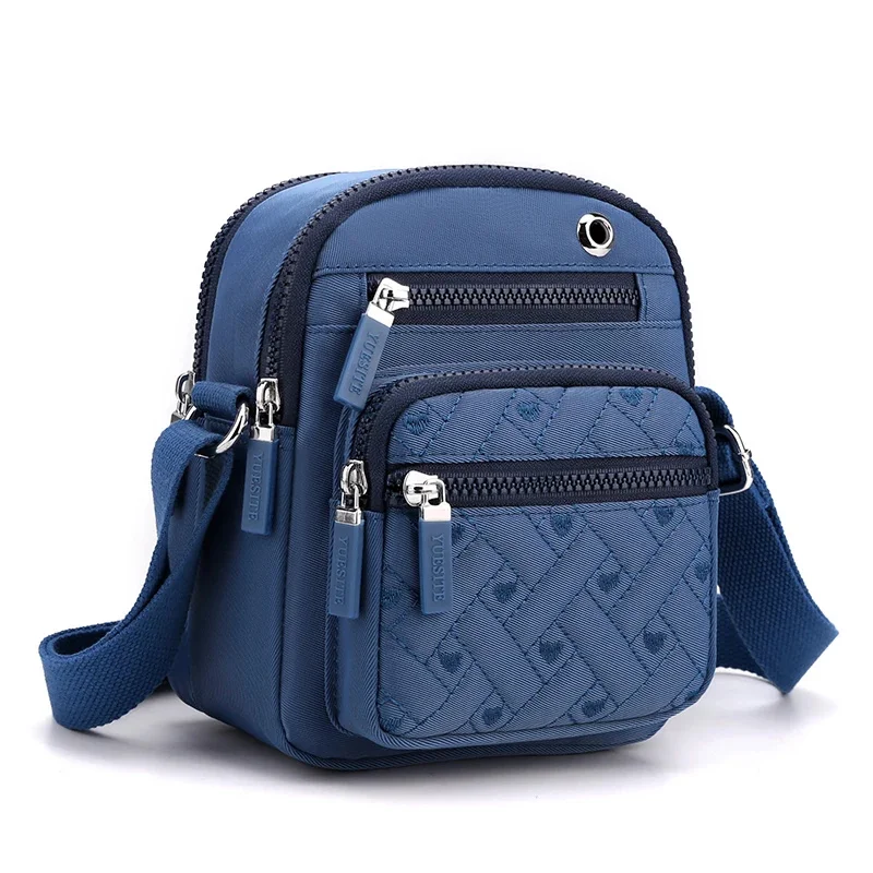

Mobile Phone Bag Women Shoulder Bag Small Handbag Nylon Waterproof CrossBody Bag Ladies Messenger Bag