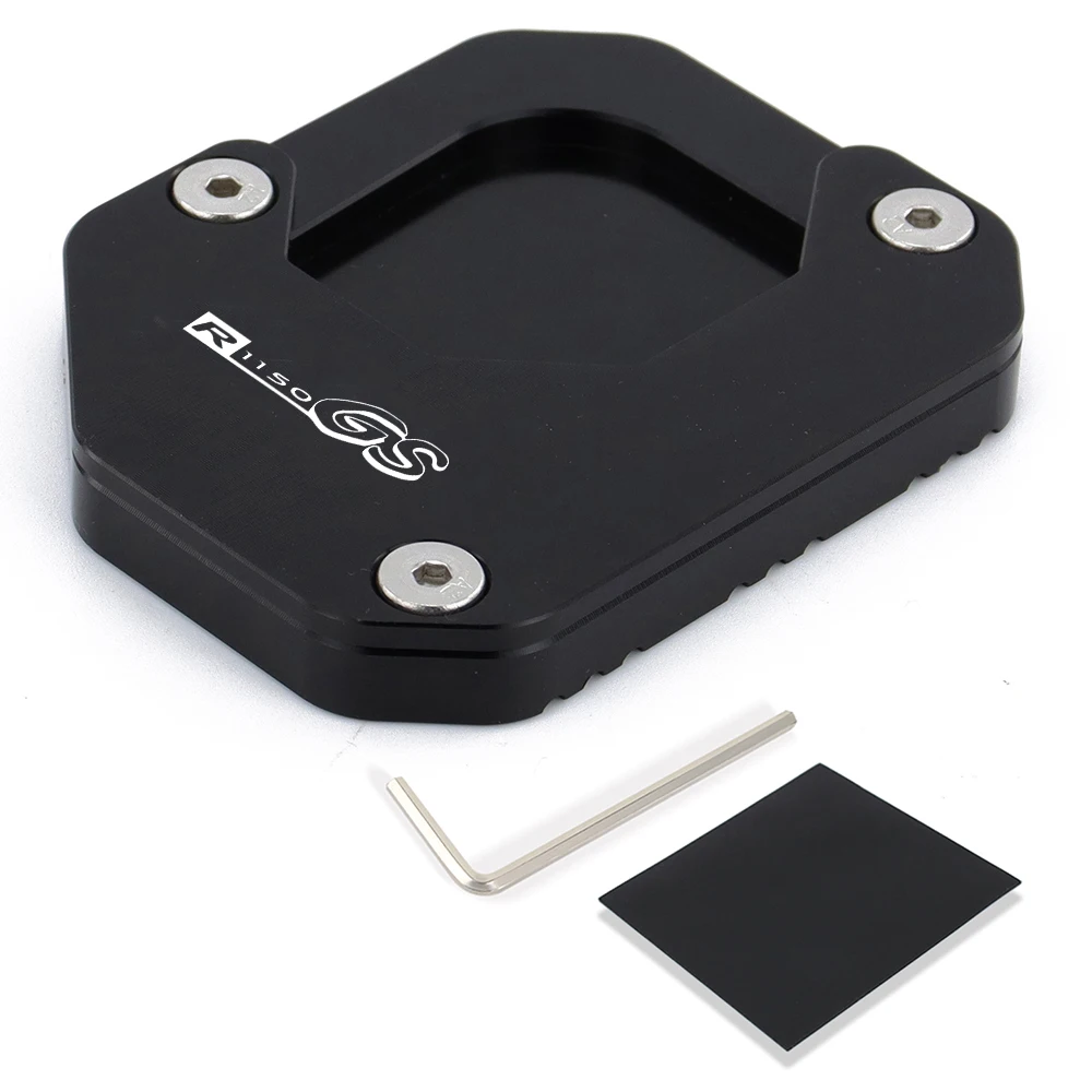 

Для BMW R1150GS 1999-2002 2003 2004 2005 2006 R1150 GS R 1150 GS Увеличитель Подставка Опорная пластина Pad Мотоциклетная боковая подставка с ЧПУ