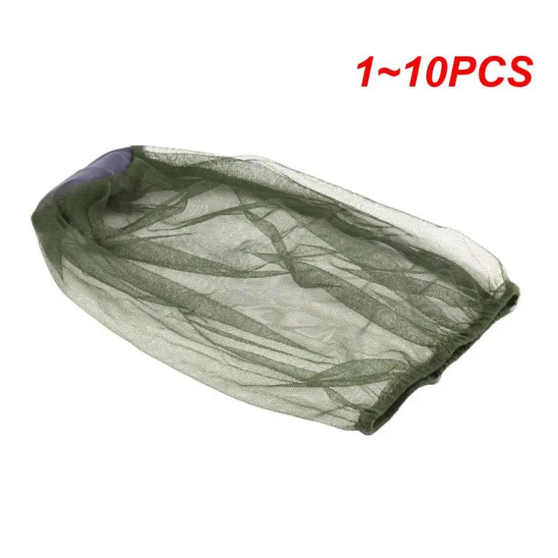 

1~10PCS Outdoors Fishing Insect Proof Mosquito Net Hat Fishing Face Protector Camping Hats Fishing Head Protector