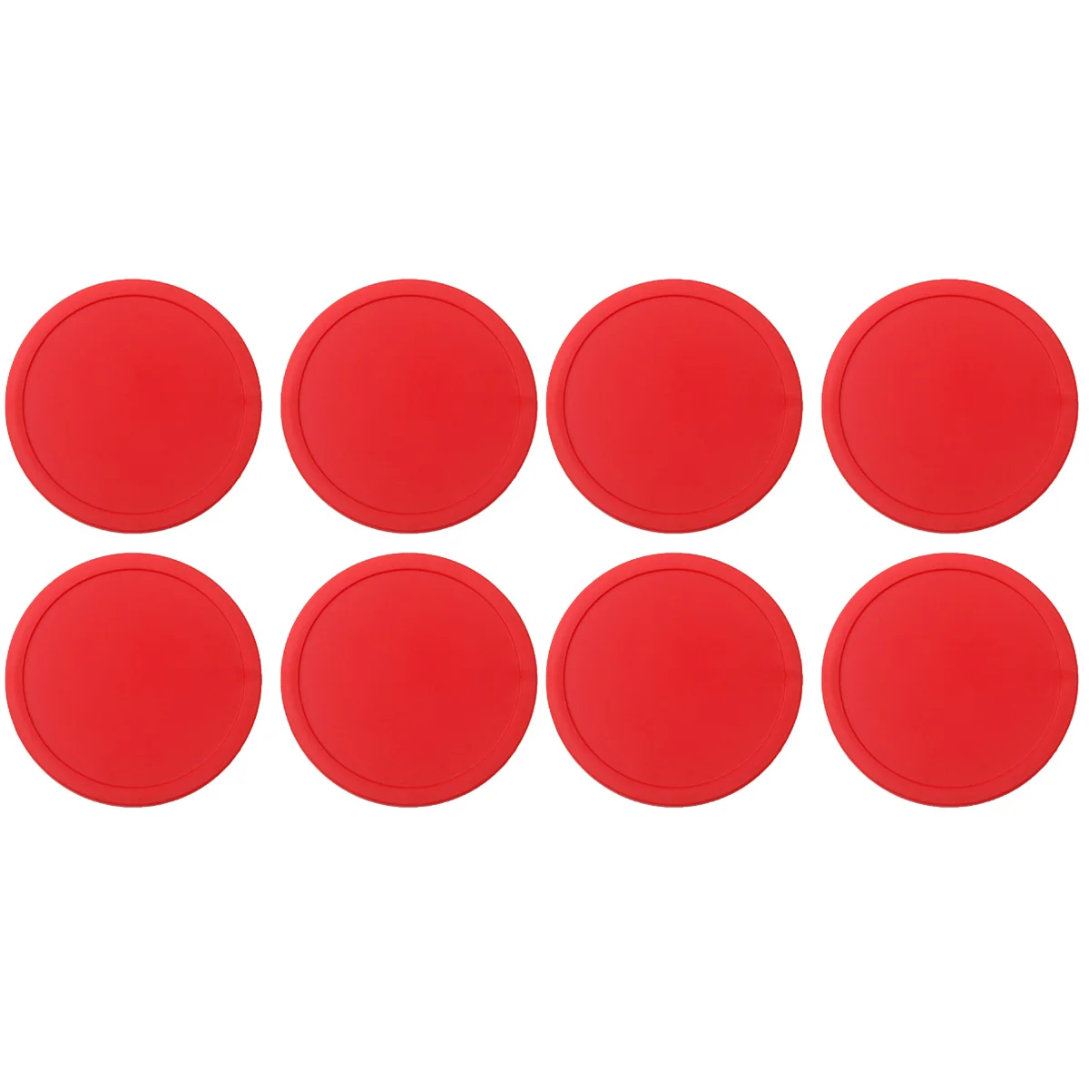 

8 штук 75 мм пневматические хоккейные толкатели, красные пневматические хоккейные детские настольные мини-хоккейные части, пневматическая подвеска, аксессуары, Шариковые инструменты