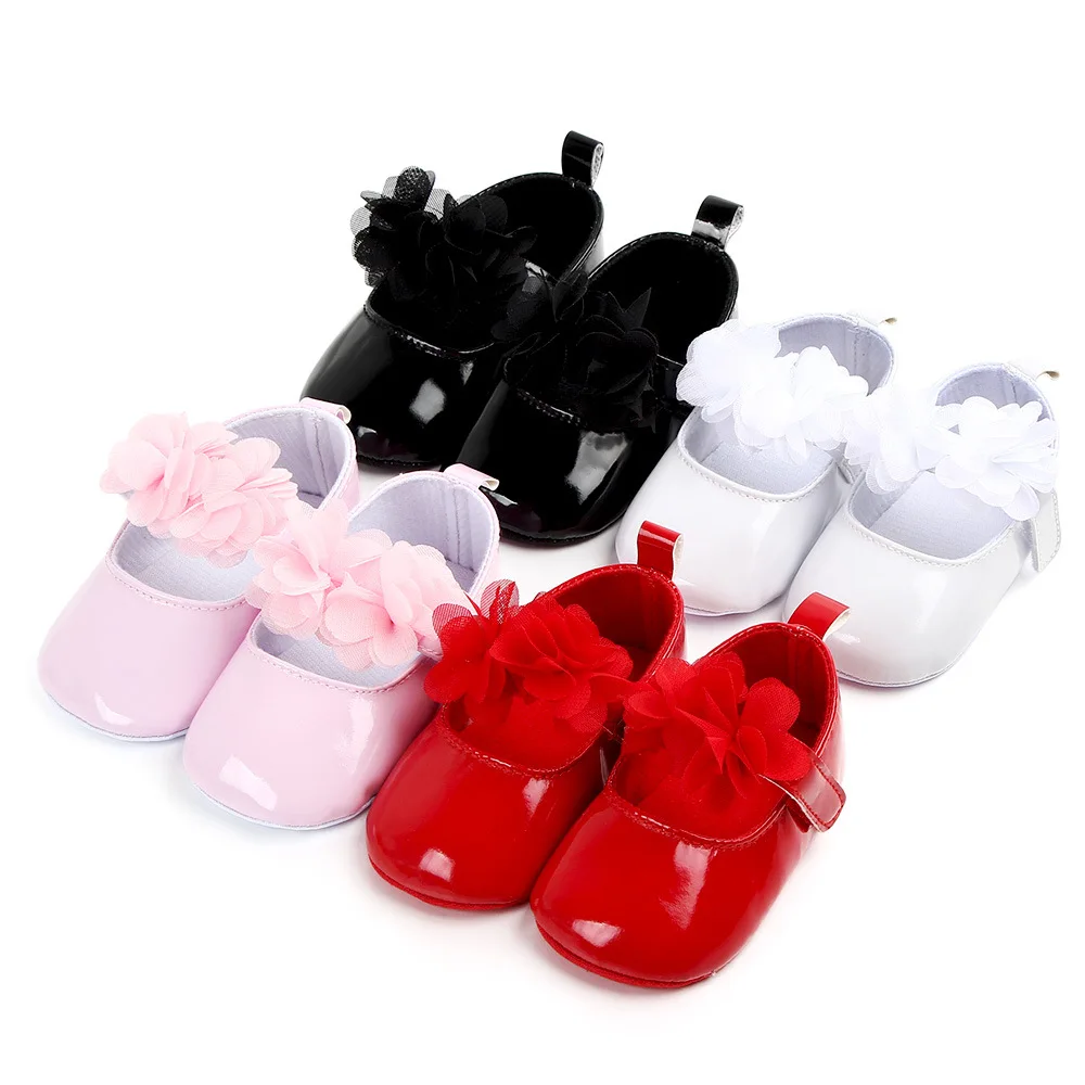 

New Baby Girls First Walkers Soft Toddler Shoes Infant Toddler Walkers Shoes Bowknot Casual Princess Shoes