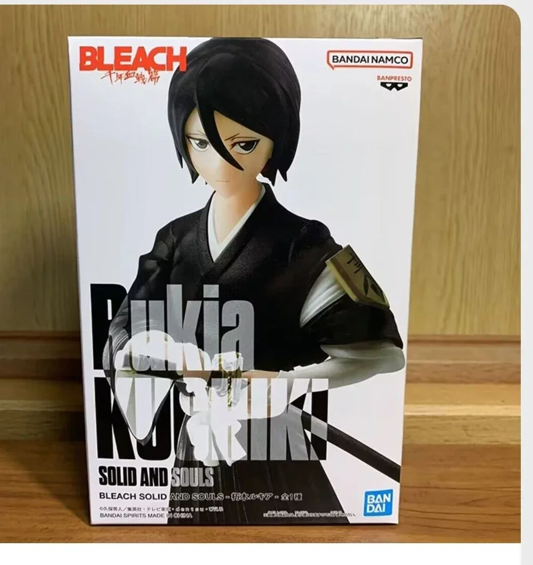 Bandai Bleach DXF Solid and Souls Kuchiki Rukia ПВХ Фигурки Аниме Фигурка Декоративная Модель Игрушки