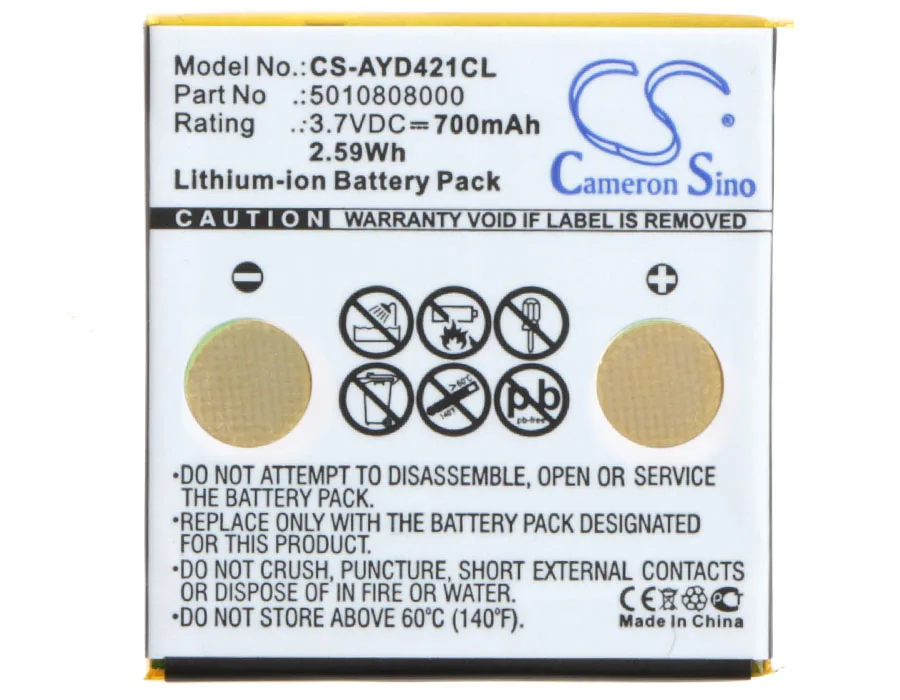 cameron sino cordless phone replacement li ion battery 700mah for 5010808000 universel d4 d4 office fc4 free tools free global shipping