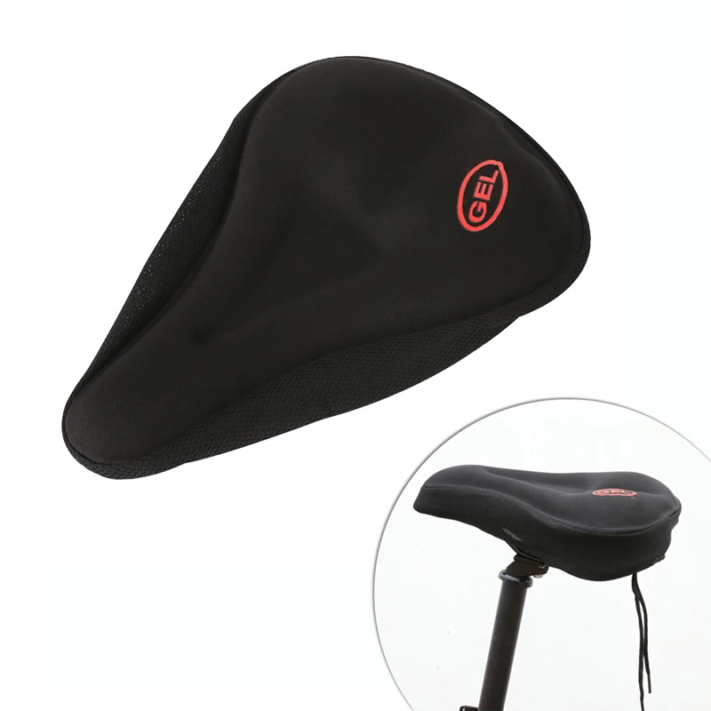 Universal 3D Gel Pad Soft Thick Bike Bicycle Saddle Cover Cycling Cycle Seat Cushion Bike Riding Seat Sitting Protector