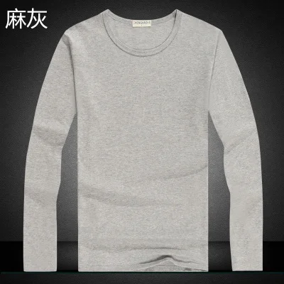 

LI2570-330-Shirts Plain Long Sleeve T Shirt Men Slim Fit Undershirt Armor Summer