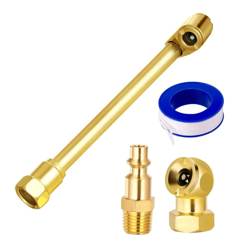 Пневматический патрон с двойной головкой внутренняя резьба 1/4 NPT Закрытый